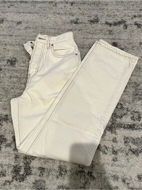 PacSun White Dad Jeans